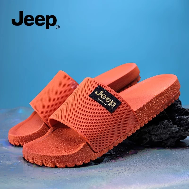 JEEP吉普拖鞋男夏季外穿2025新款男士休闲凉鞋夏天户外沙滩凉拖鞋