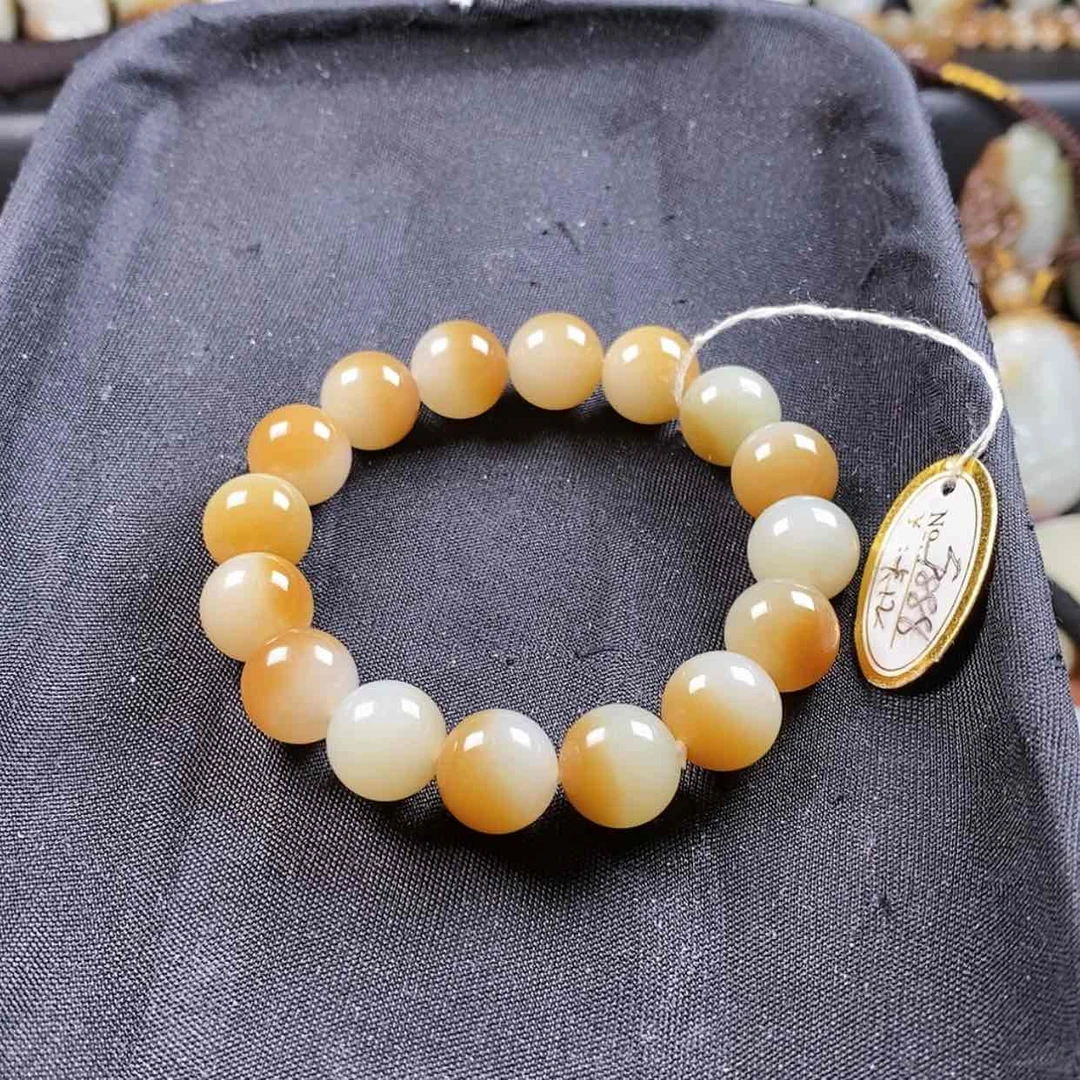 【闪购商品】和田玉（糖玉）手链未镶嵌