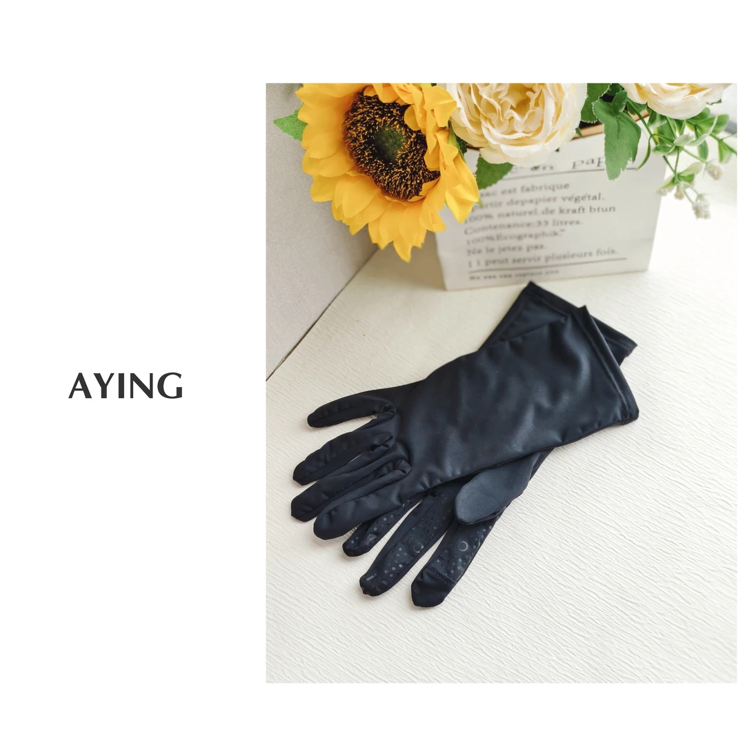 AYING　女士凉感防晒可触屏防滑户外开车手套