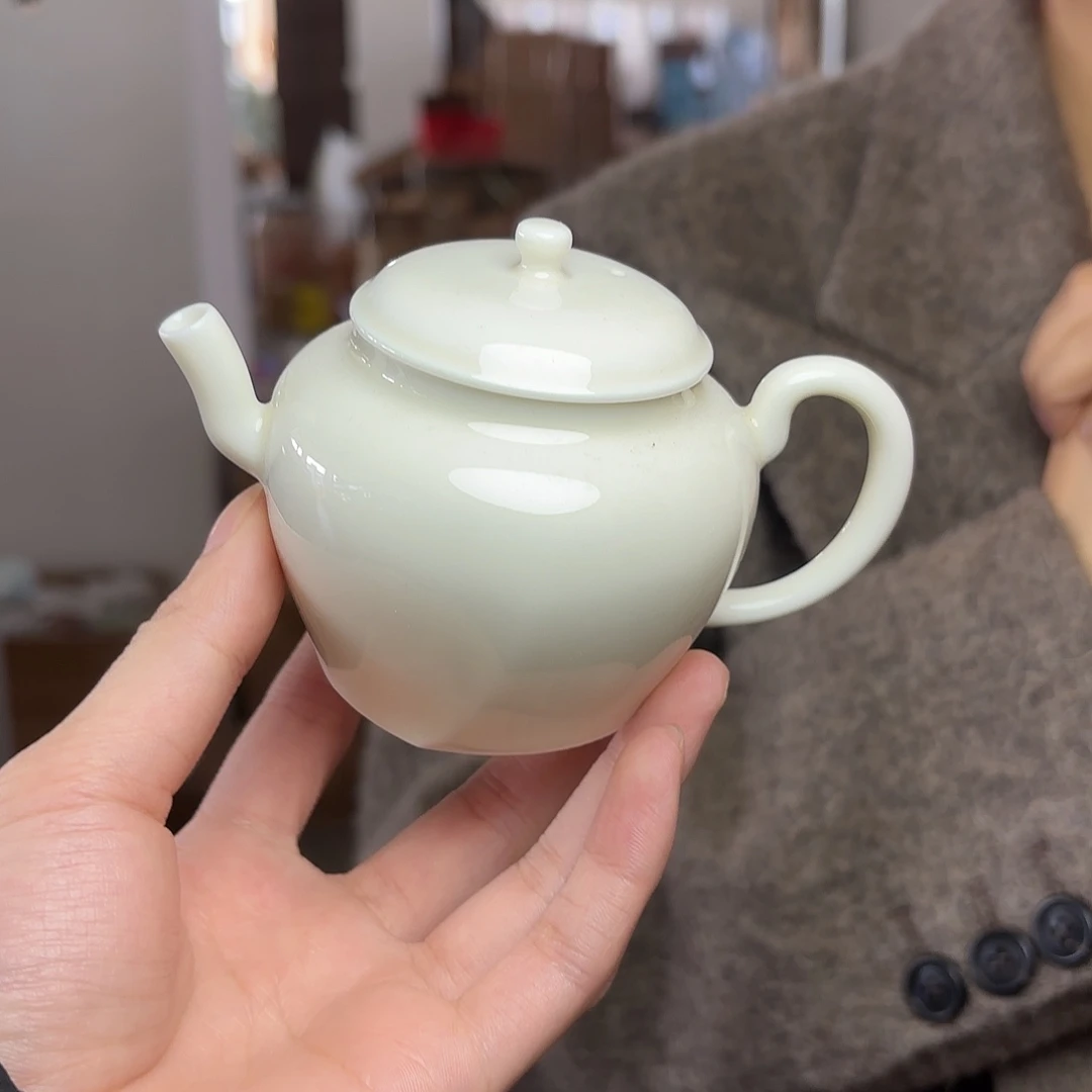 龙泉云间青瓷小米茶器