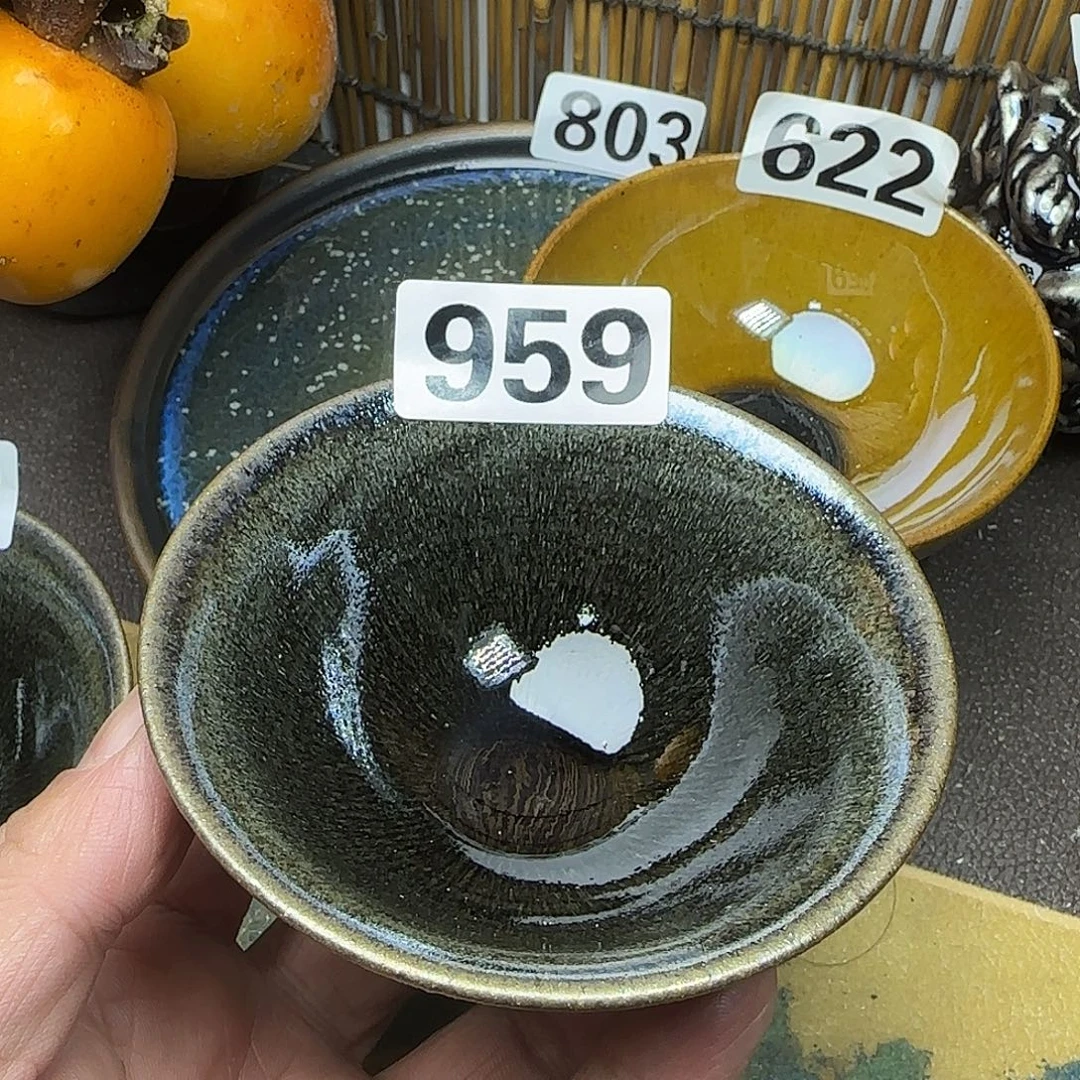 茶盏建盏杯主人杯龙窑柴烧