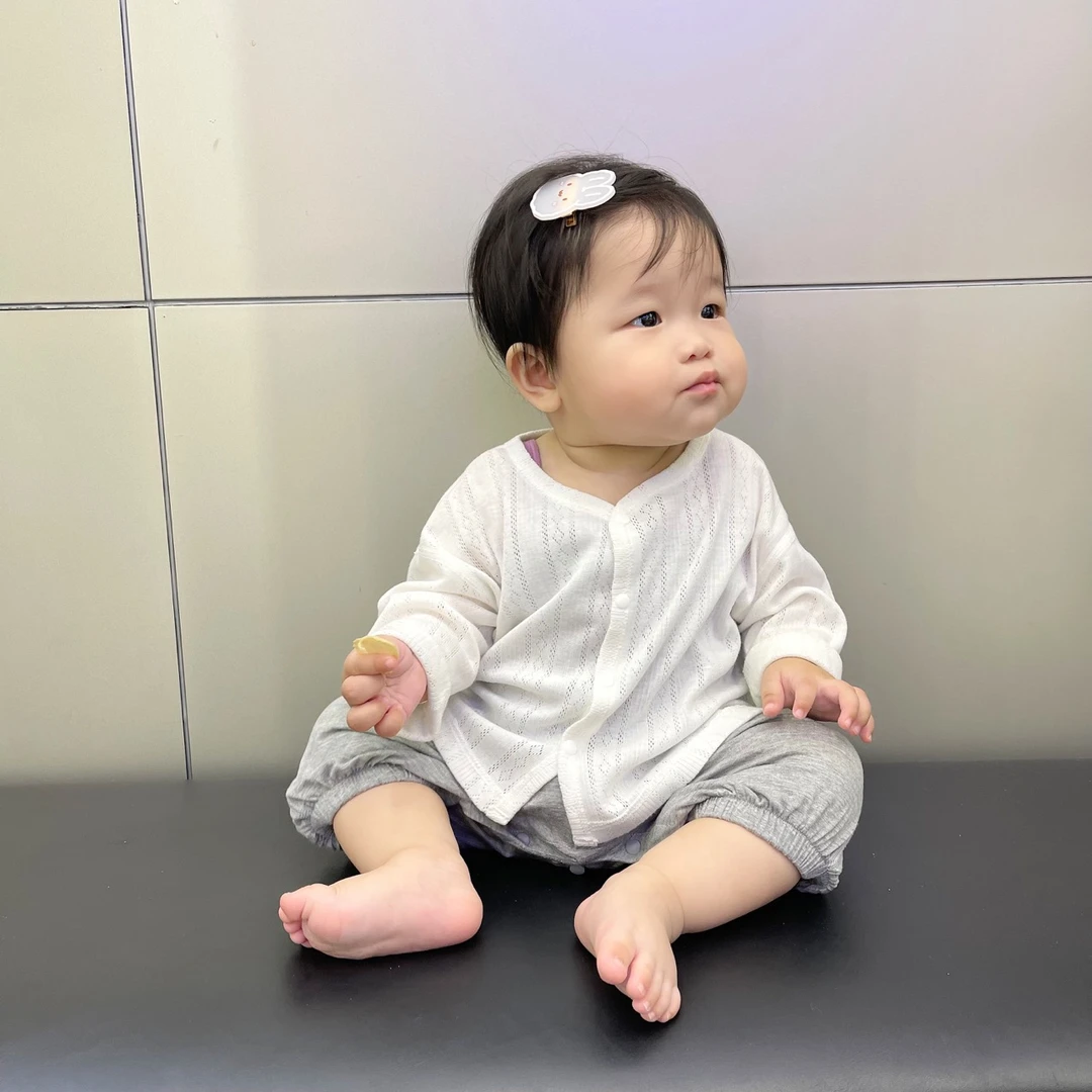 婴幼儿空调开衫套男女宝宝夏季外套单层薄款防晒衫