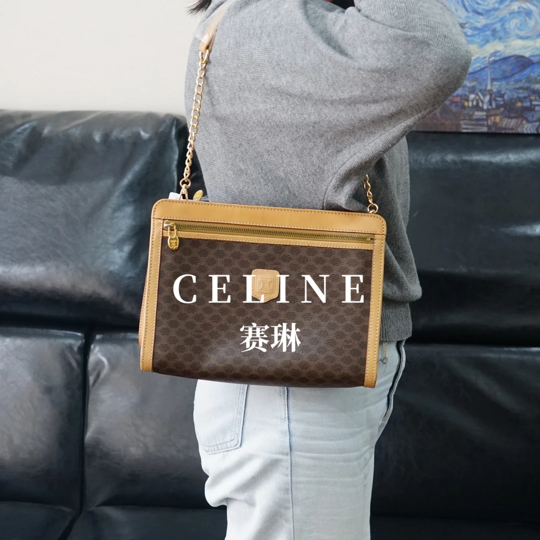 95新 Celine/思琳 老花单肩包/JJ12728532/8532