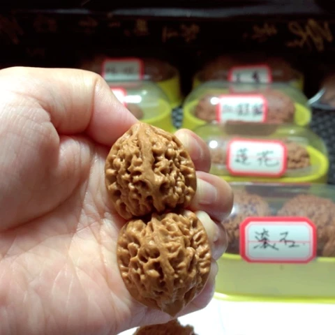 吊坠文玩核桃太行龙纹