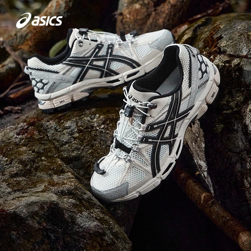 跑者美学ASICS亚瑟士GEL-KAHANA 8 FL户外越野跑鞋男女耐磨跑步鞋