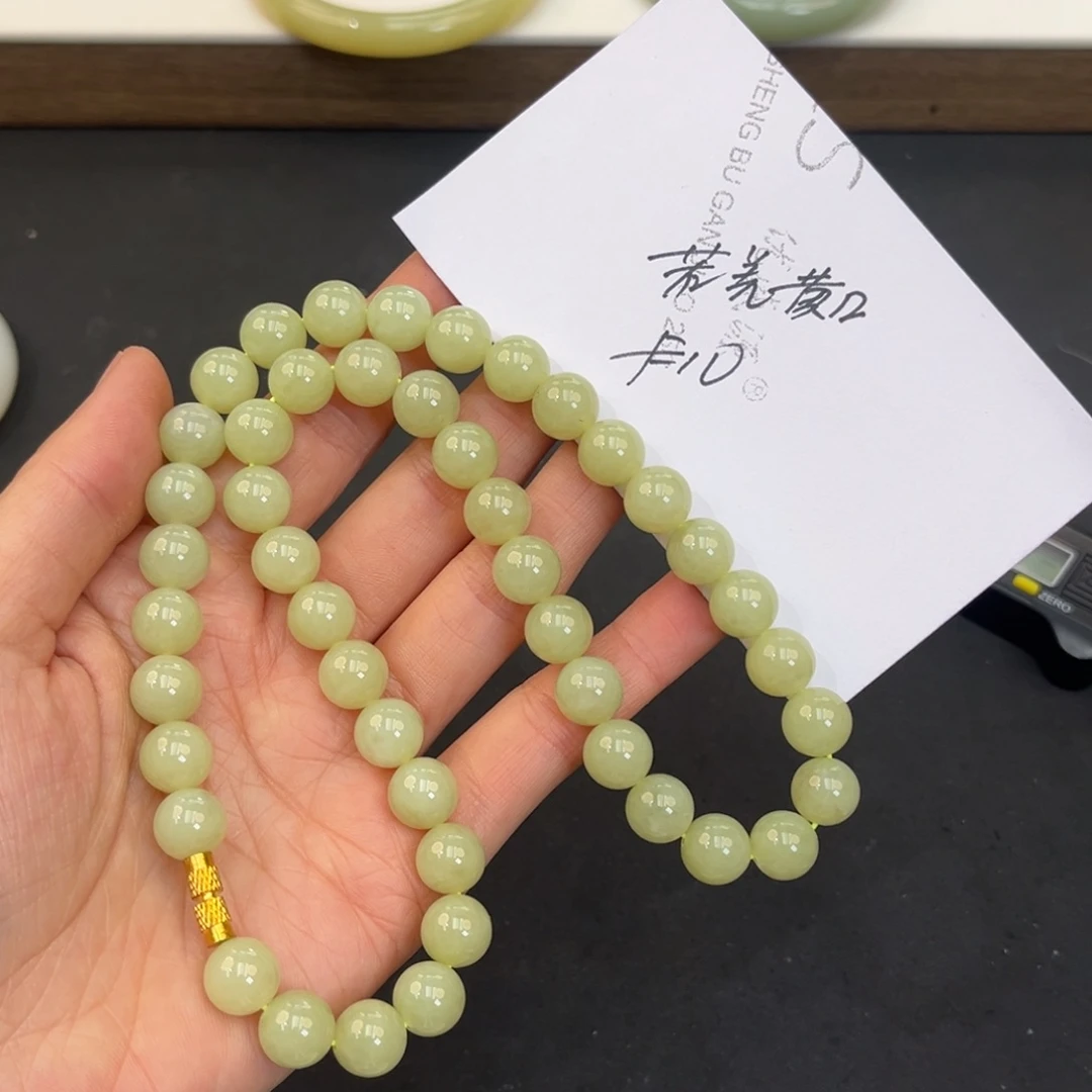 和田玉未镶嵌手镯拍一发一卡10
