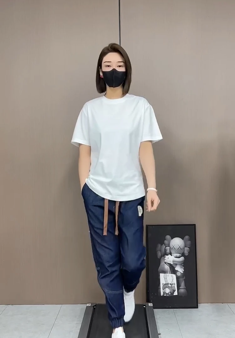 美式痞帅潮流重磅男士时尚T恤纯色短袖高端新款纯棉百搭圆领