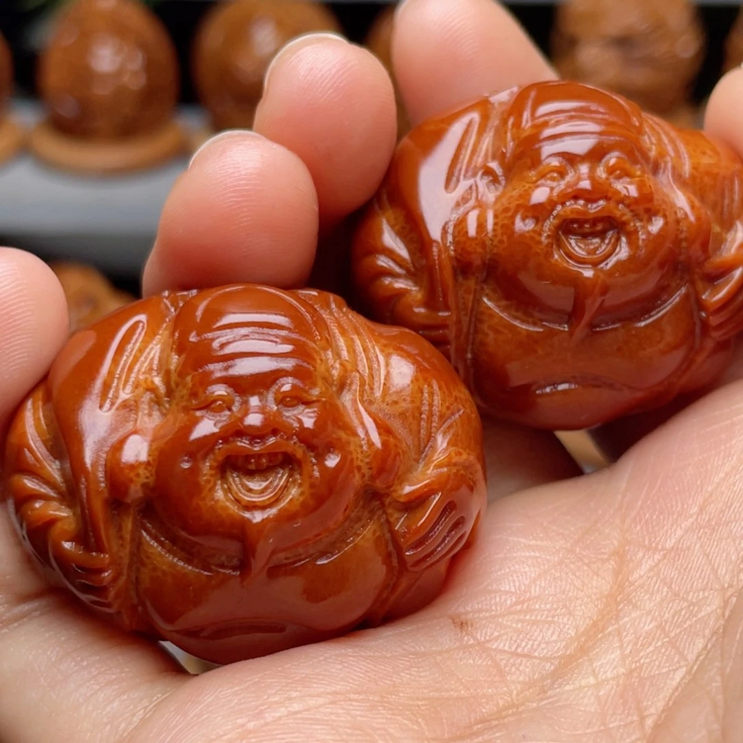 吊坠橄榄核横财手球3.3