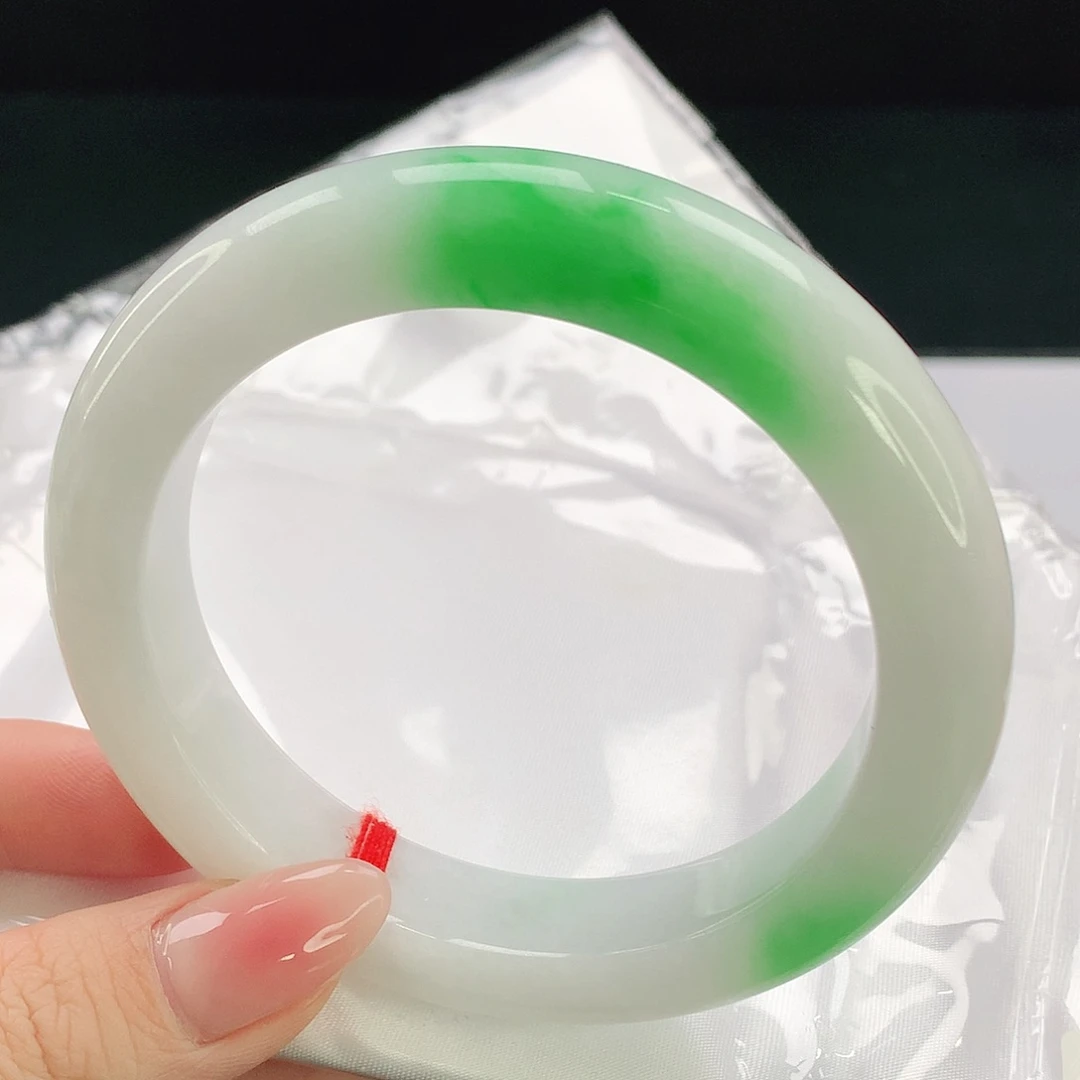 未镶嵌手镯翡翠60.9圈口