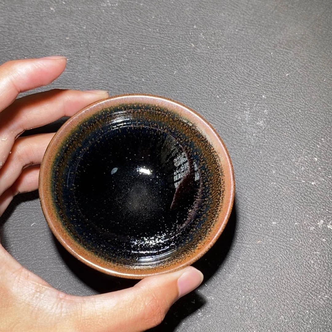 茶盏凹*曼建盏主人杯一只