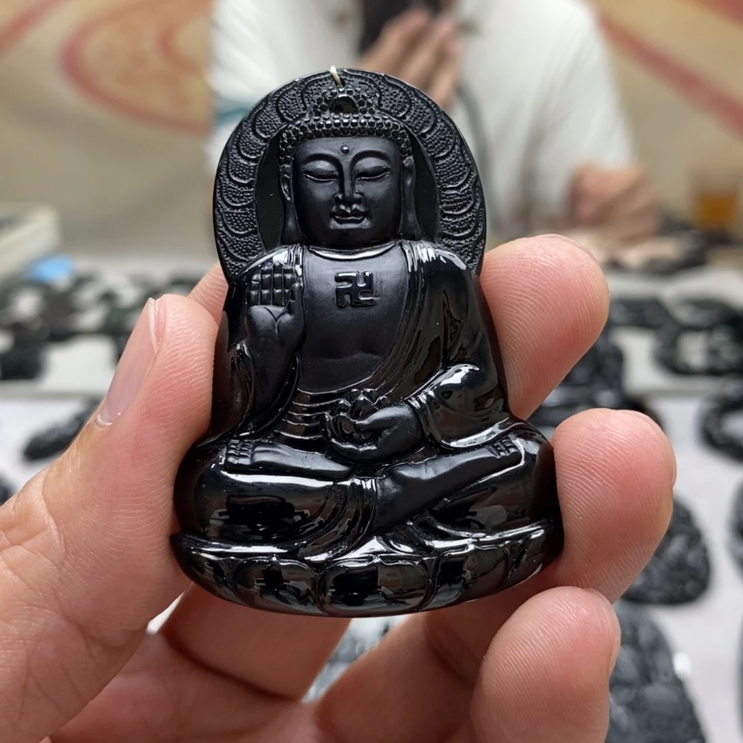 随***-翡翠未镶嵌颈饰阿弥