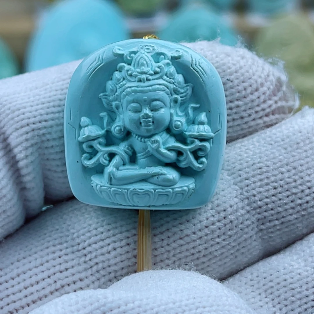 绿松石未镶嵌珠宝奇石