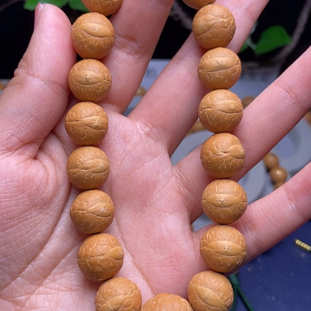 凤眼菩提吊坠13.5手串