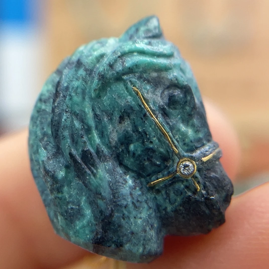 绿松石未镶嵌珠宝奇石