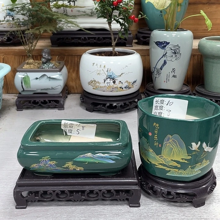 陶瓷花盆紫砂花盆福利抢购