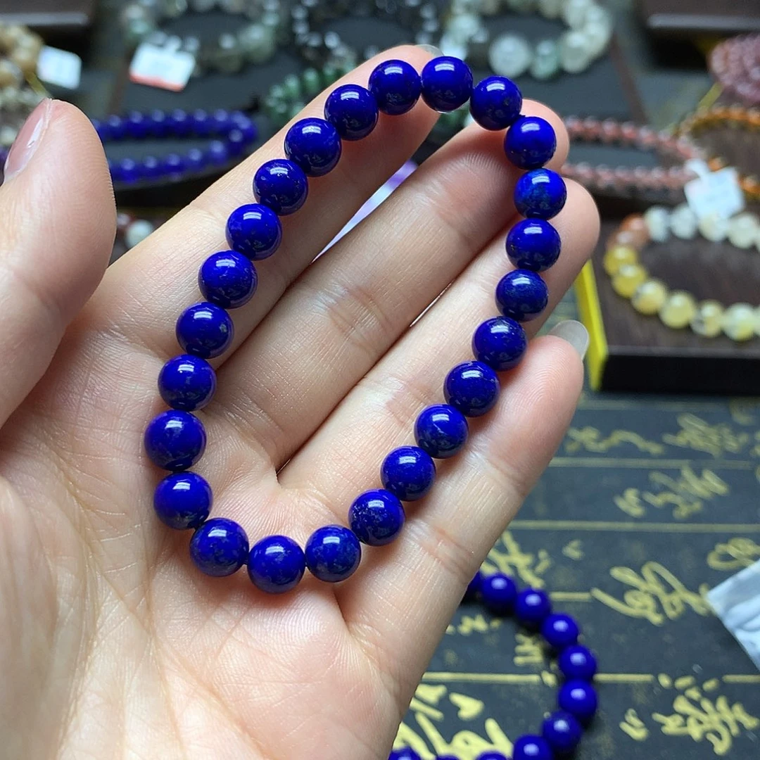 青金石未镶嵌手链手链