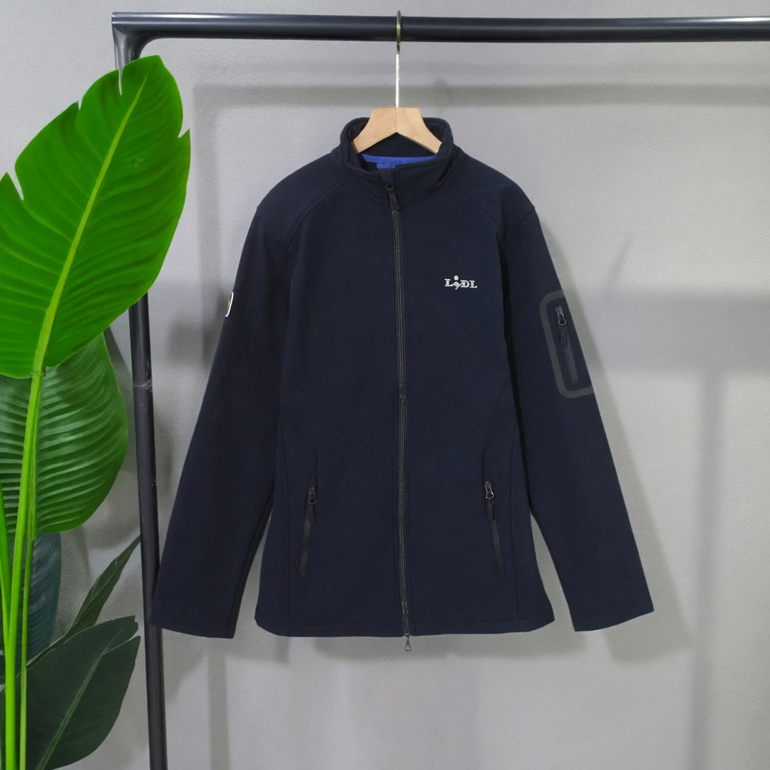 女士立领户外拼接加绒防风潮流百搭休闲外套6C930(不分图案)