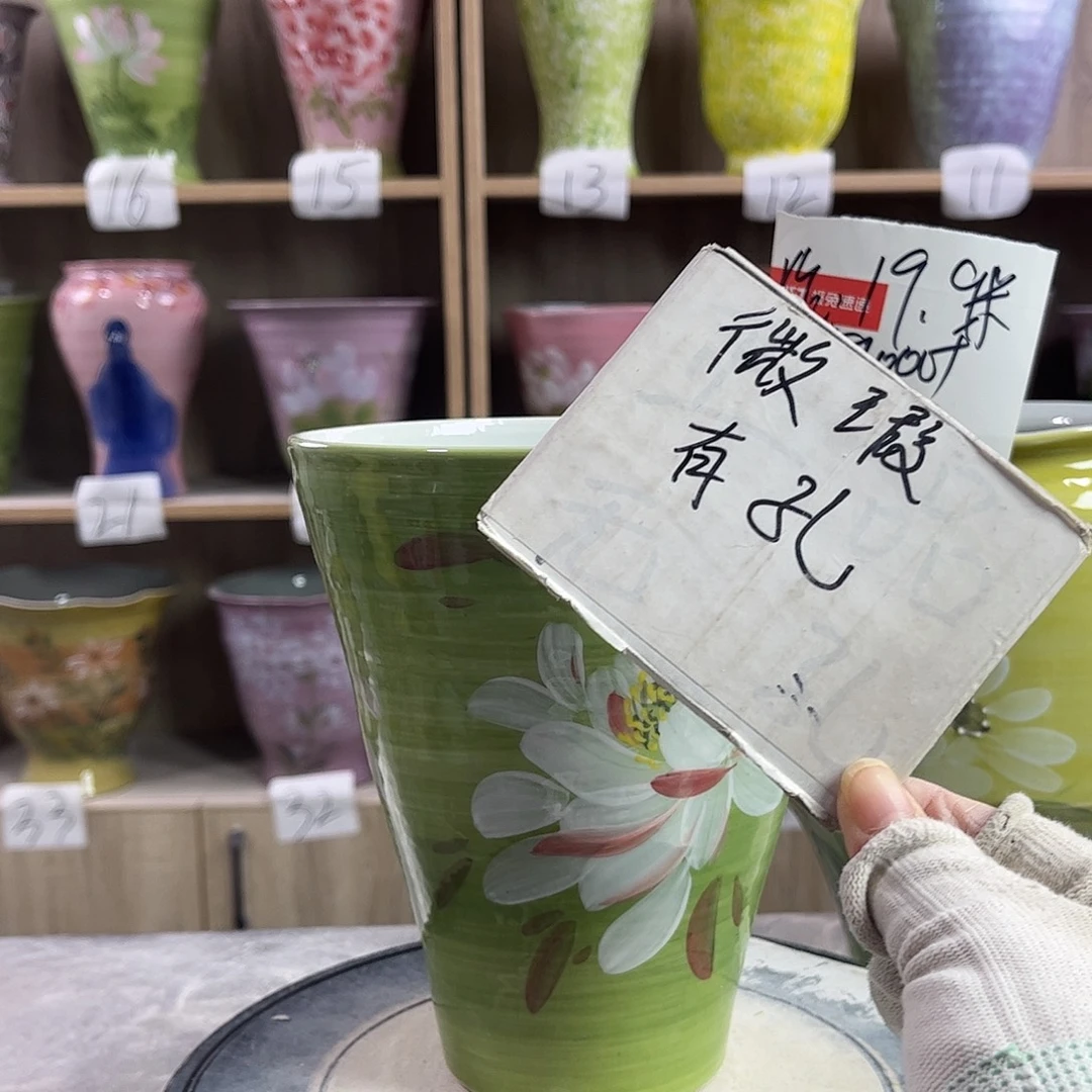 景德镇陶瓷花盆花盆