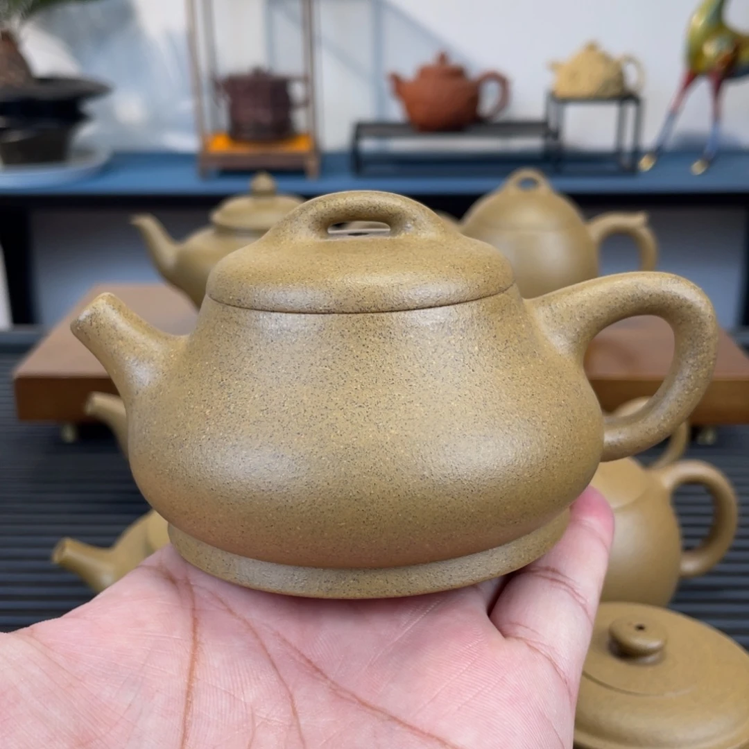 茶壶紫砂老青段饮瓢180cc