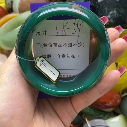 玛瑙/玉髓手镯未镶嵌夏****l