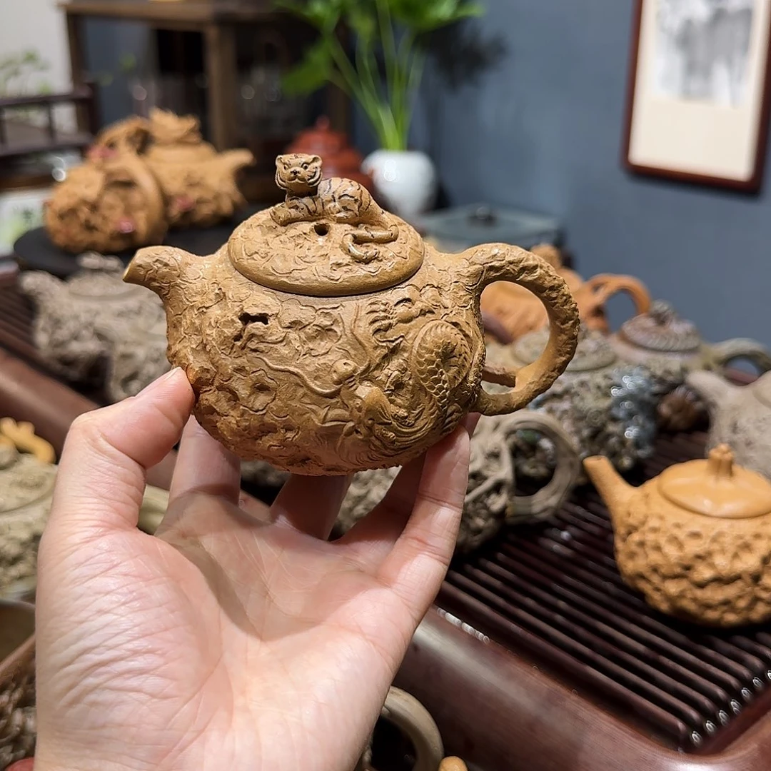 茶壶紫砂老段供春180cc