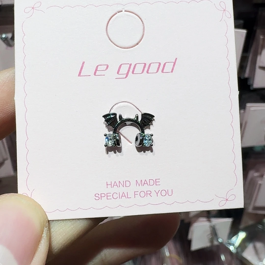 锆石铜合金合金黑色小猫耳机