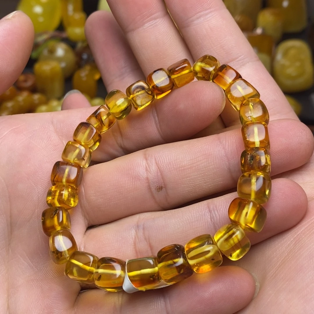 琥珀未镶嵌裸石蜜蜡