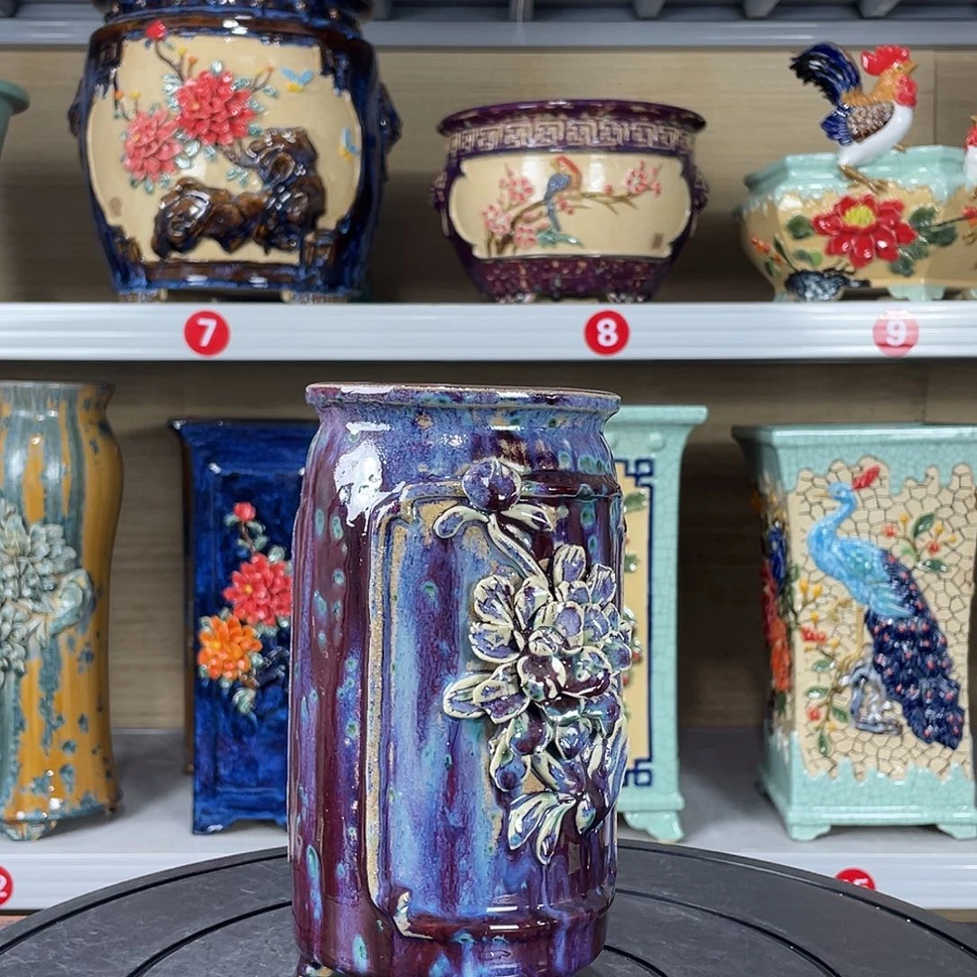 上利亚紫变盆内口8内深17