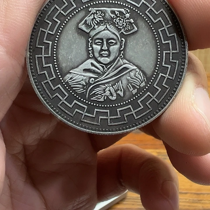 （一家臻藏）可吸翻可吹响龙洋工艺品 精选摆件