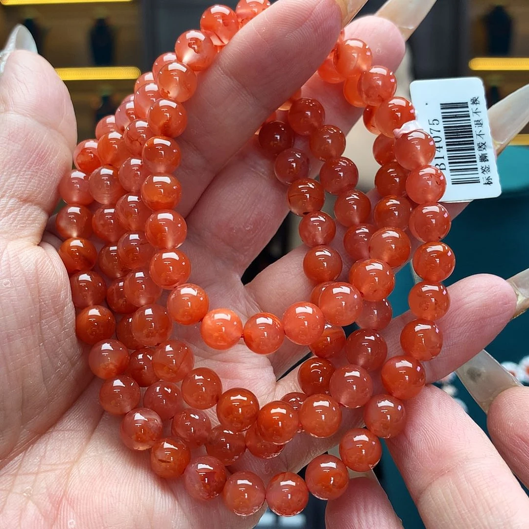 【闪购商品】南红玛瑙7m未镶嵌佛珠