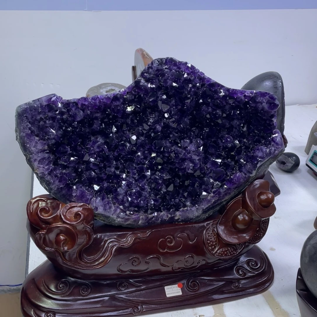 未镶嵌大型摆件（非配饰）紫晶