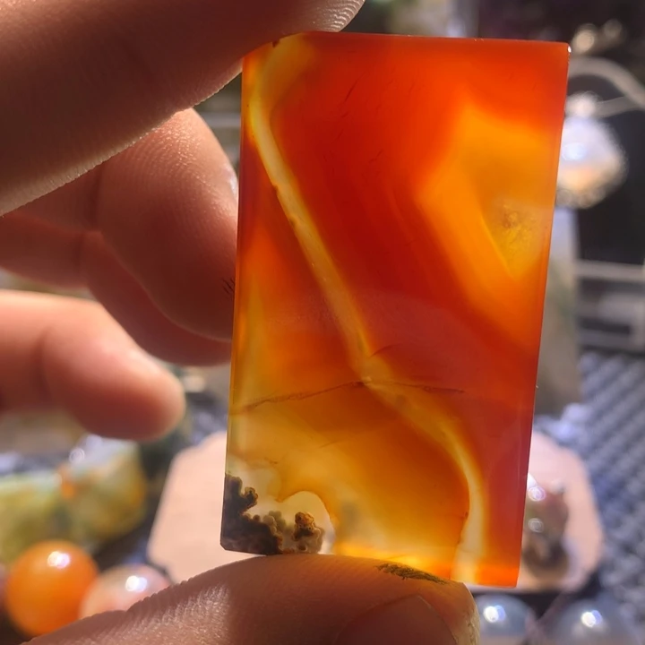 一***生玛瑙/玉髓合金颈饰