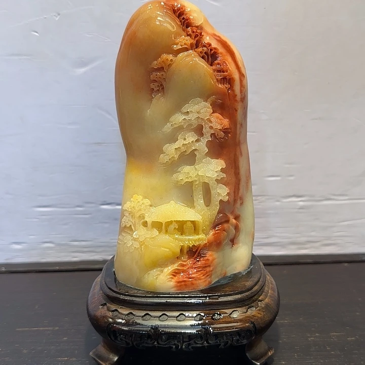 用***6寿山石寿山石摆件精品