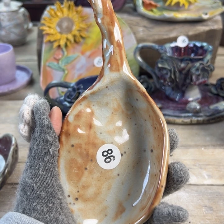 盘懿树日式手捏餐具茶具