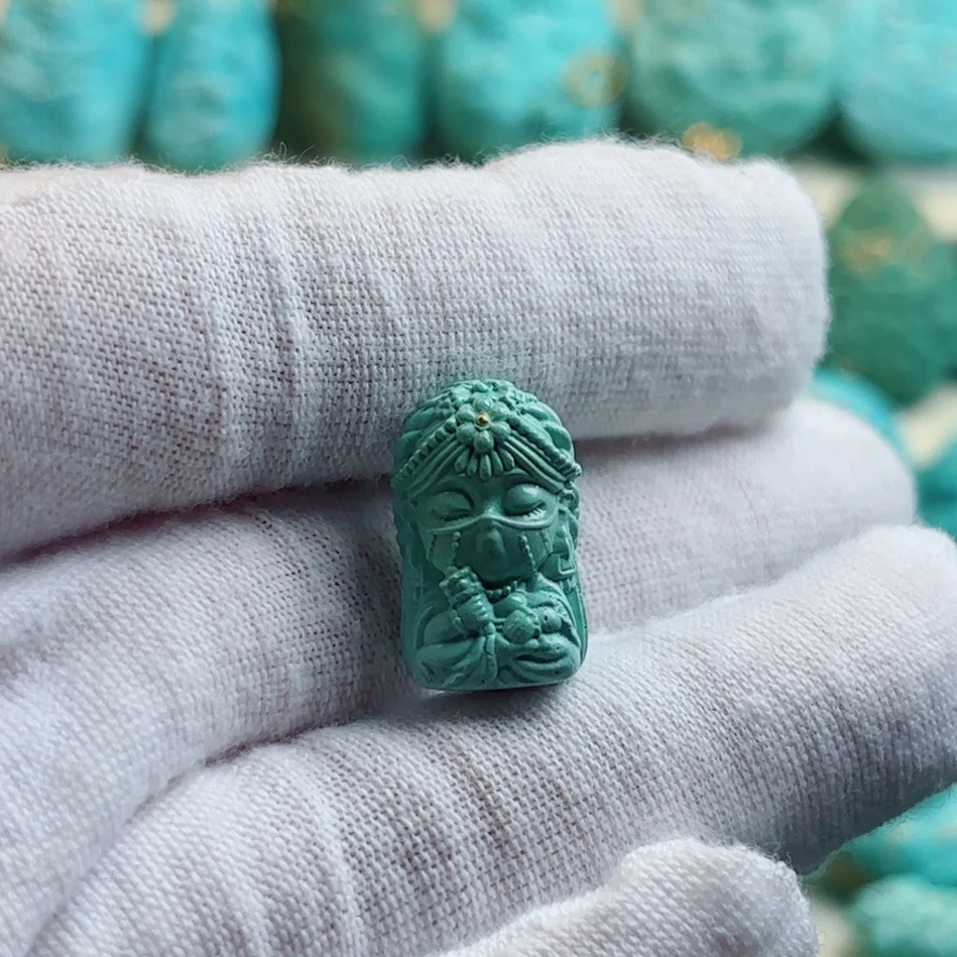 未镶嵌绿松石珠宝奇石