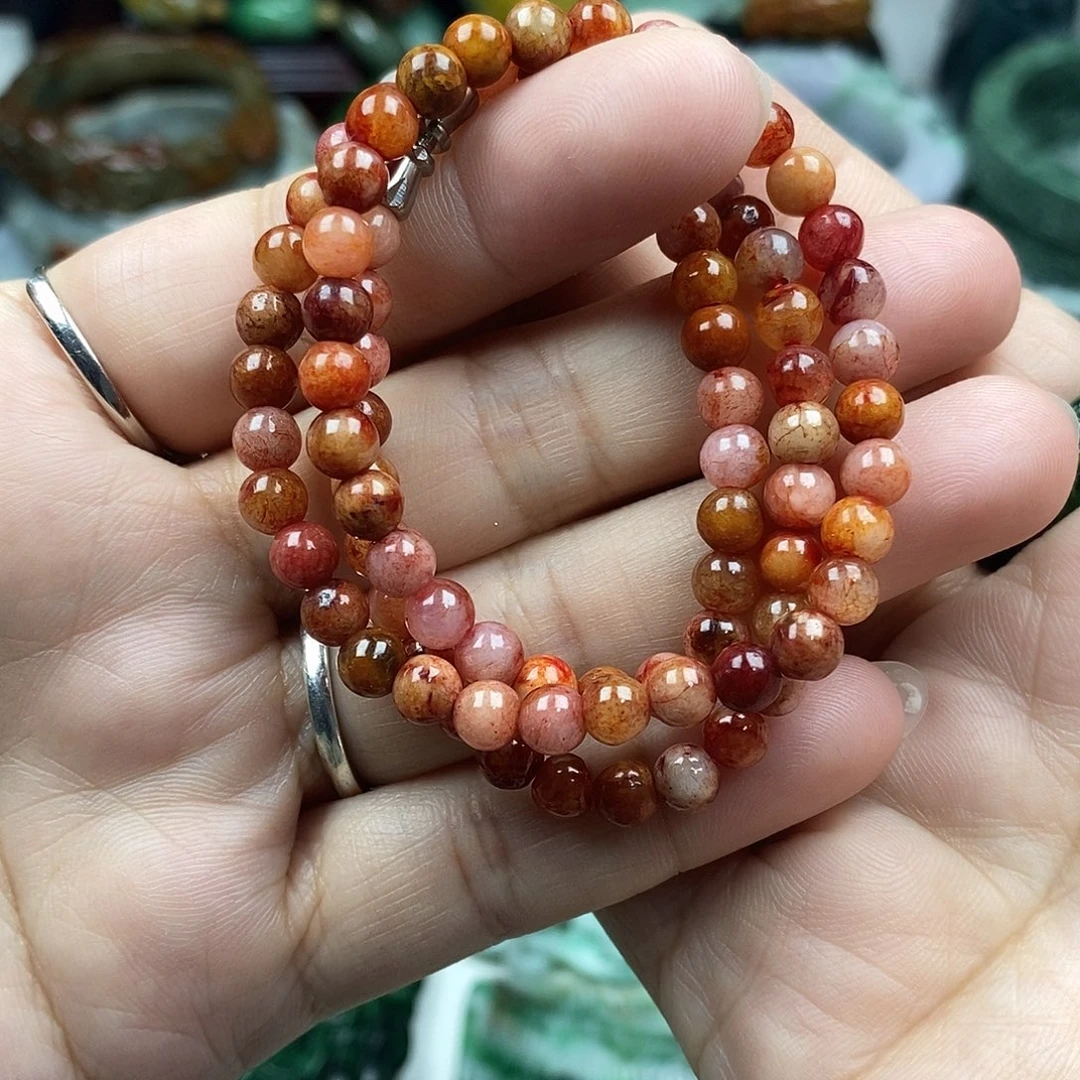 颈饰未镶嵌翡翠妈妈链