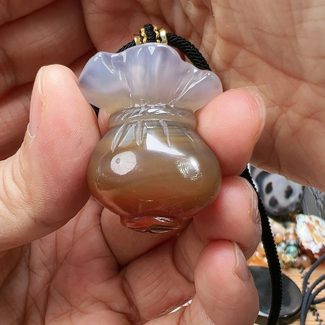 未镶嵌玛瑙/玉髓珠宝半成品