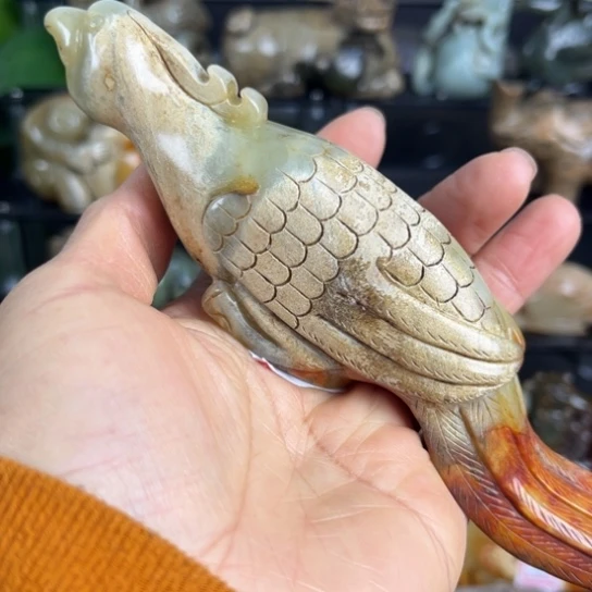 和田玉颈饰未镶嵌云****9