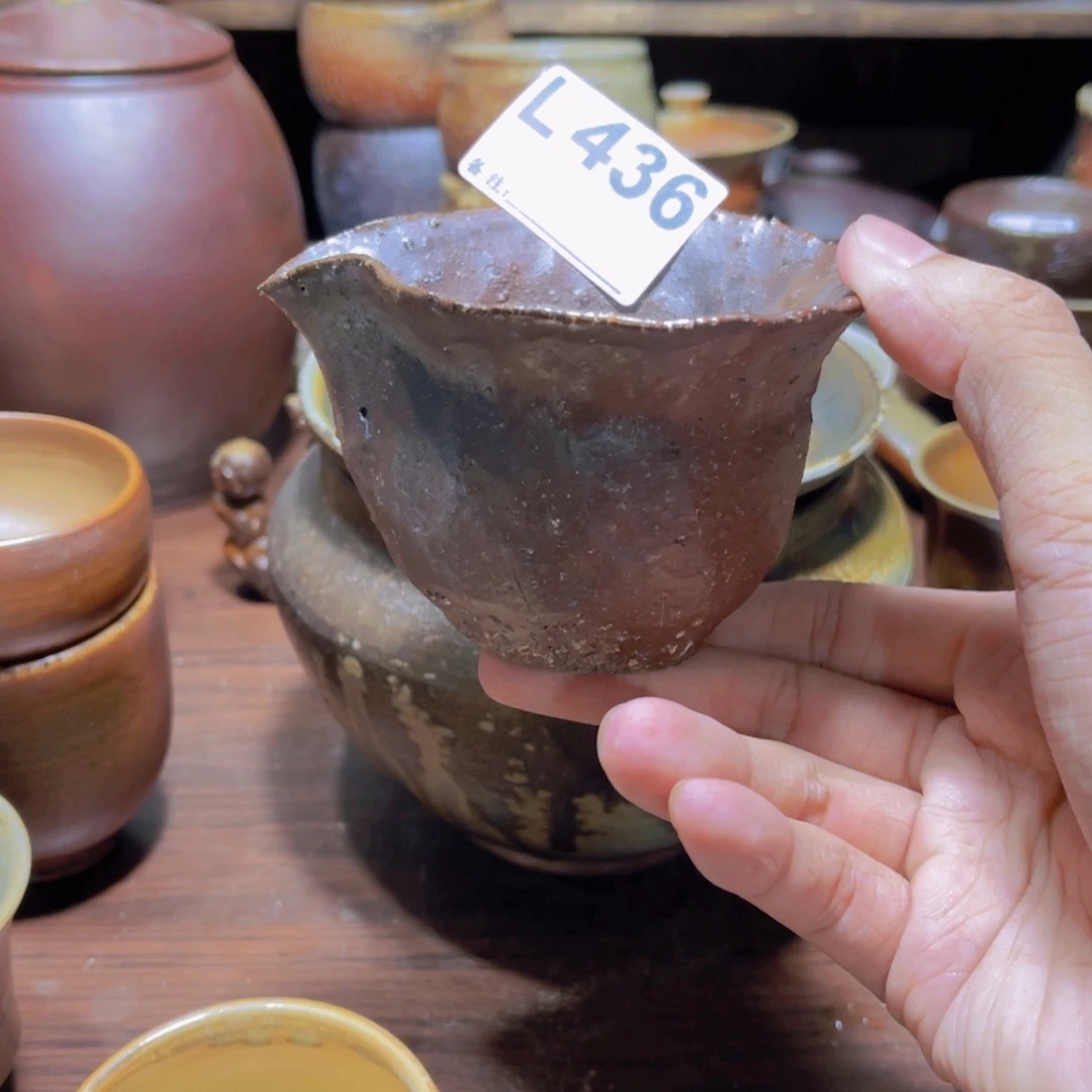 纯手工制作柴烧纯手工制作柴烧杯436