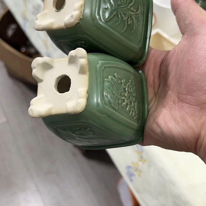 微瑕陶瓷花盆满9.9发