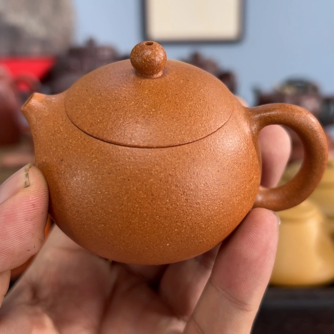 x****茶壶紫砂全手制作