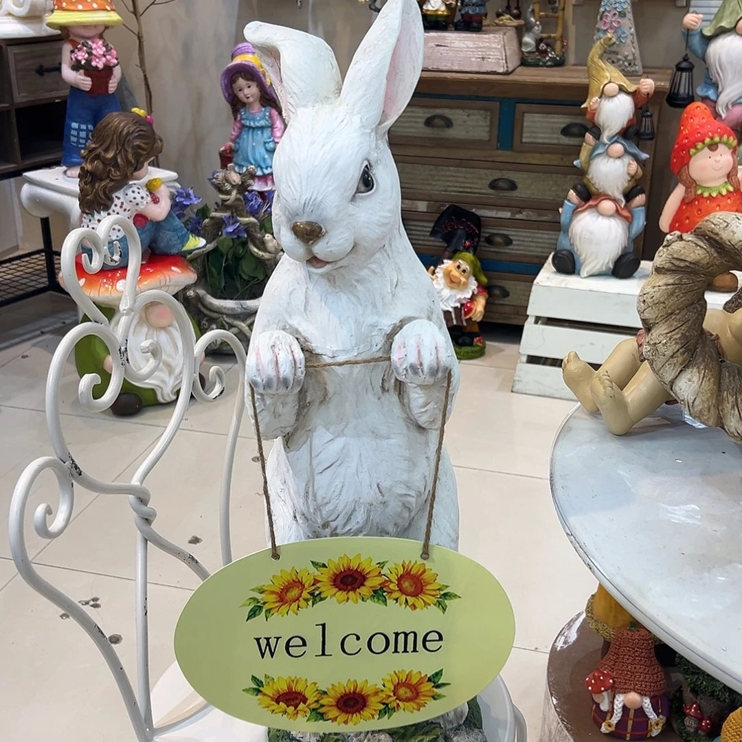 花园摆件红红火火