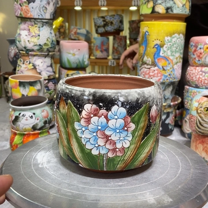 景德镇艺术手绘作品