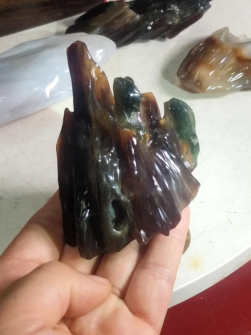 家居摆件 硅化木 奇石摆件 99