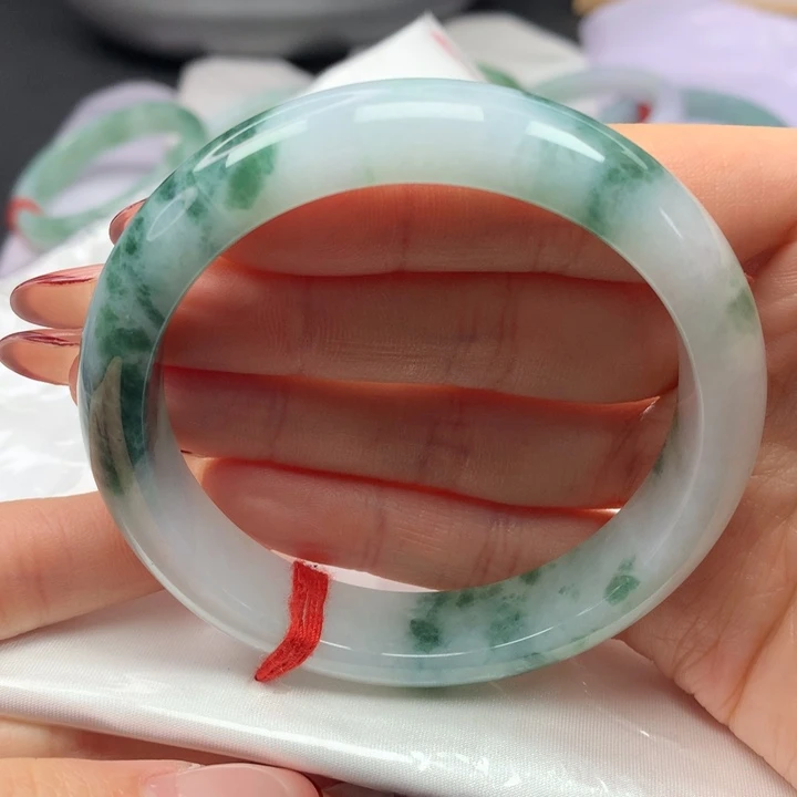 翡翠手镯未镶嵌宝*儿58.8正圈