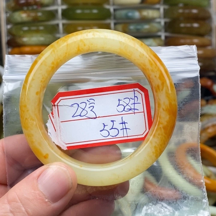 未镶嵌蛇纹石玉手绳
