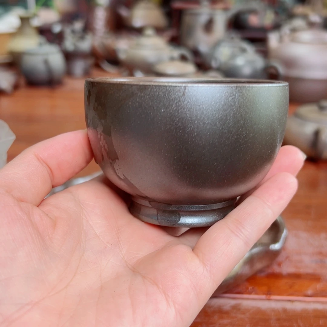 坭兴陶贵台龙窑柴烧茶器A49