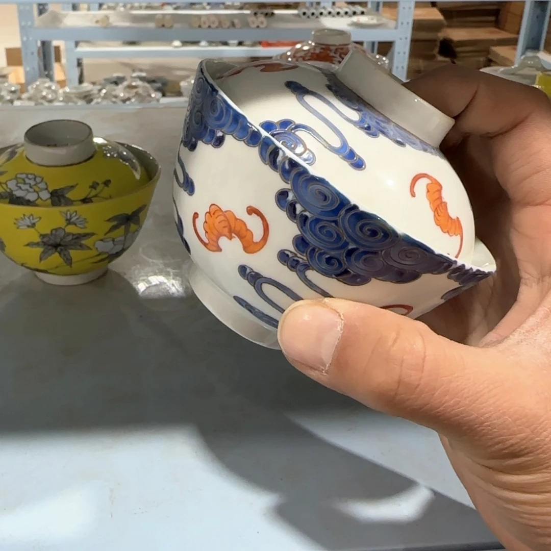 瓷片摆件手绘瓷器全部处理了吧
