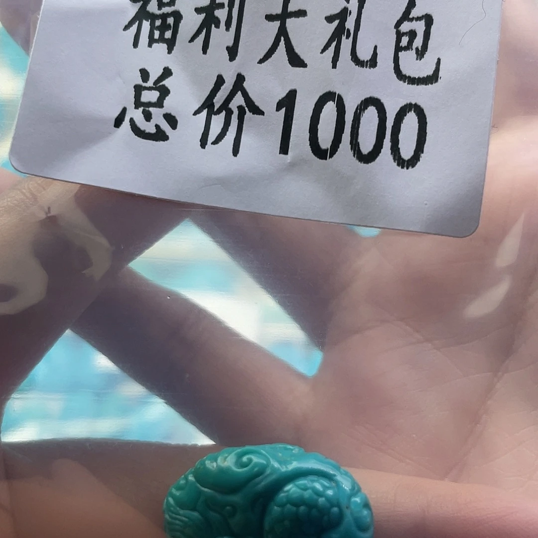 。***.绿松石未镶嵌颈饰