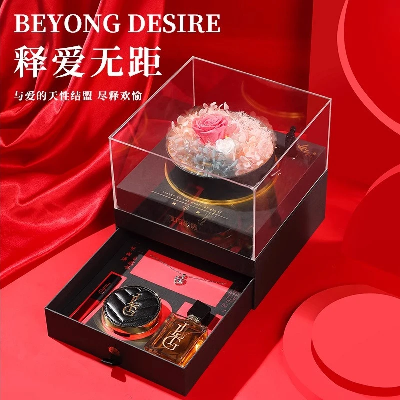 情人节女朋友走心礼品女生日礼物女生小众高级感女士实用轻奢化妆